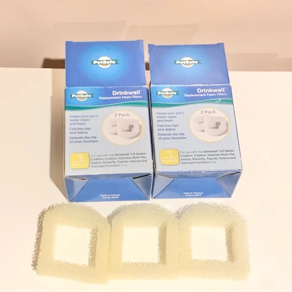 ♦️SOLD♦️ PetSafe DrinkWell replacement foam filters for pet water fountains - Picture 7 of 7